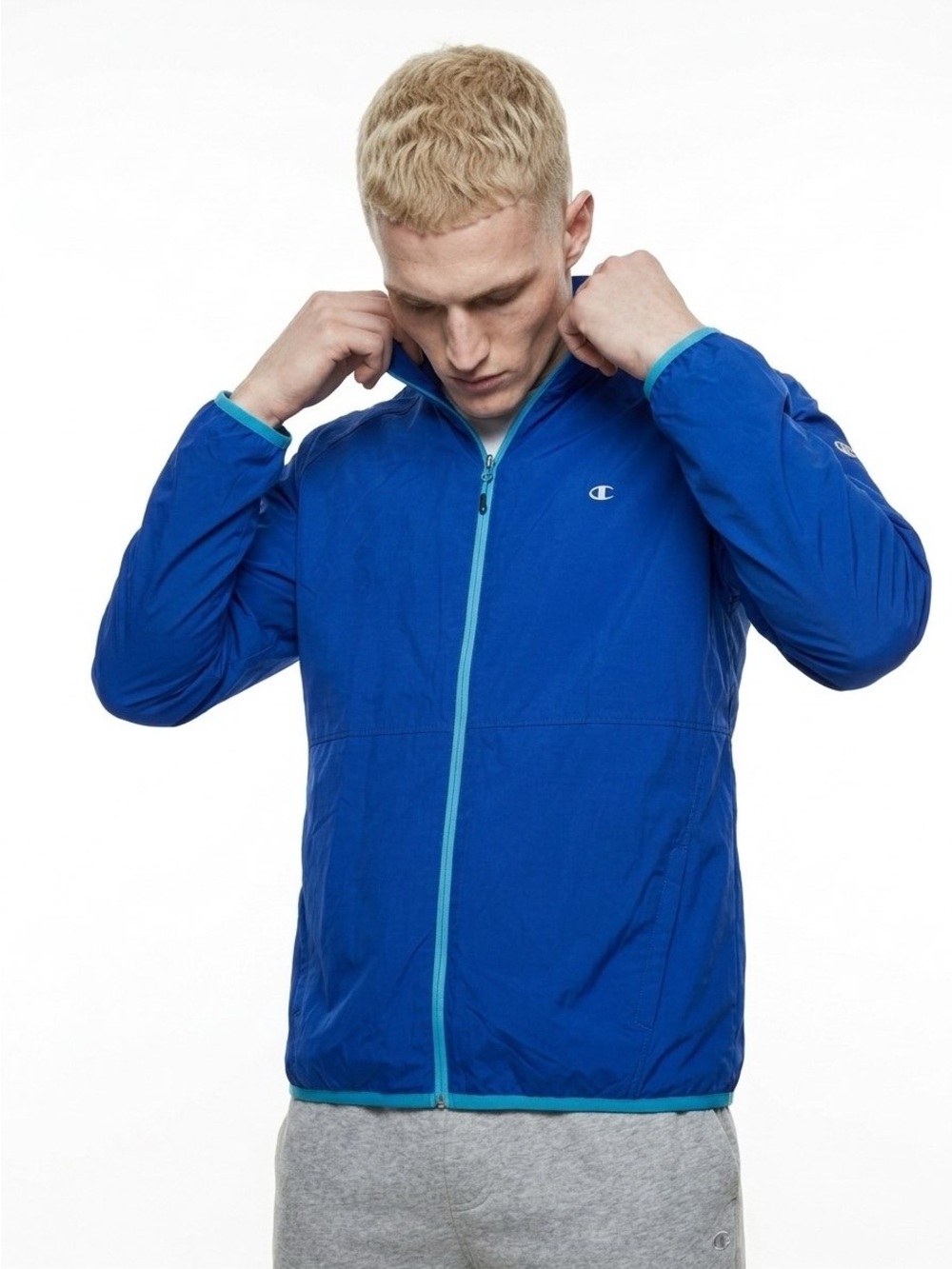 CHAMPION ELITE BLUE ZIP UP TRACK JACKET 3XL MEN'S